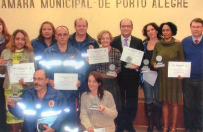 Prêmio: Destaque em Saúde do Conselho Municipal de Saúde de Porto Alegre